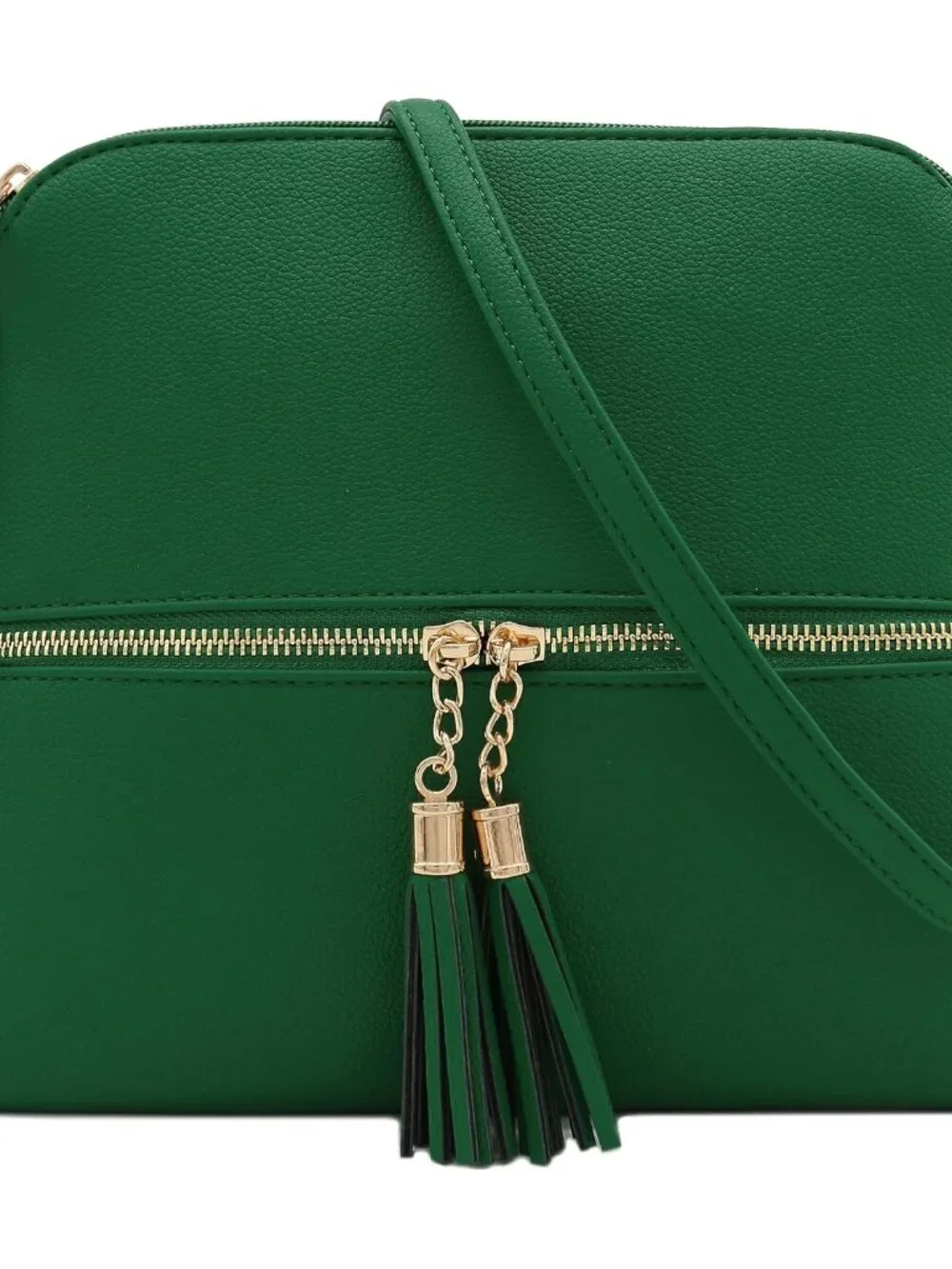 Lightweight Medium Crossbody Bag with Tassel | Lightweight